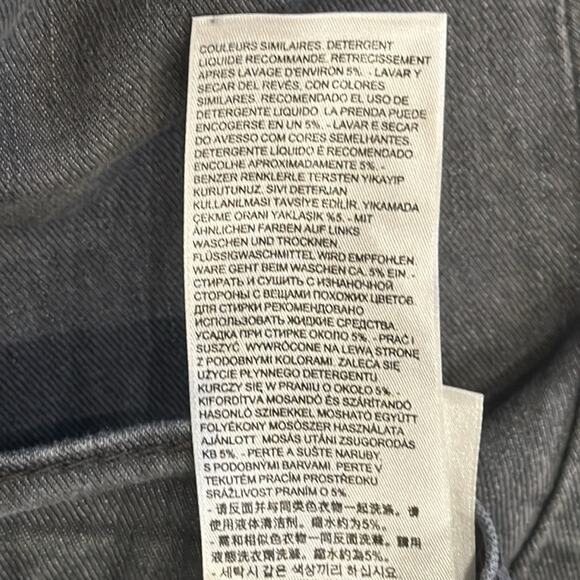 Levi's Men's 511 Slim Skinny Jean Gray Wash Size 34x32 - Picture 8 of 8